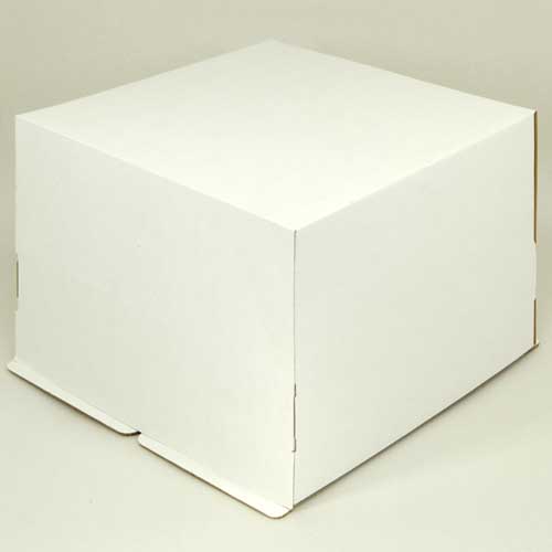 Упаковка для торта 5.0 кг, дизайн 5-0-300 (белая)